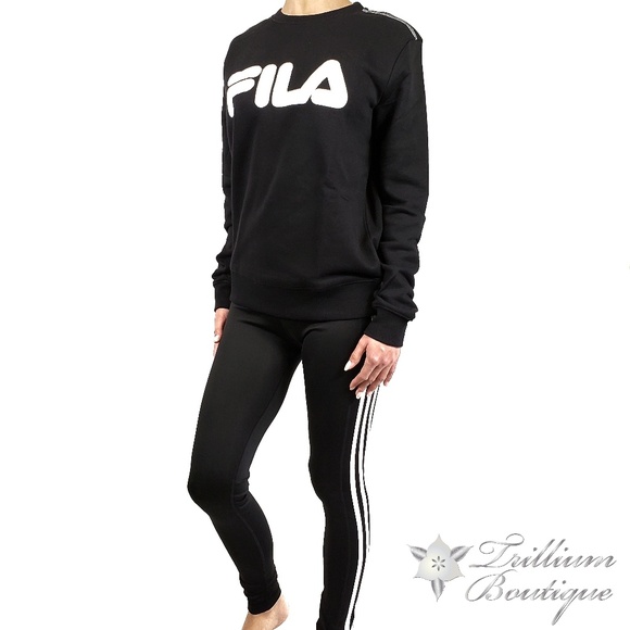 Fila French Terry Crewneck Sweatshirt XS-XXL NWT! - Picture 3 of 5